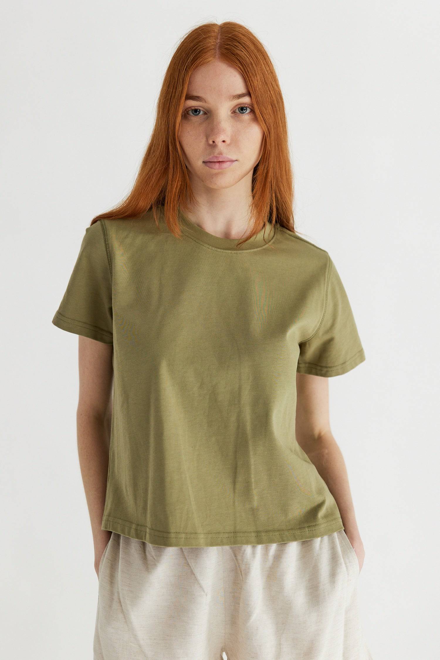 The Lanie Top in Sage Green