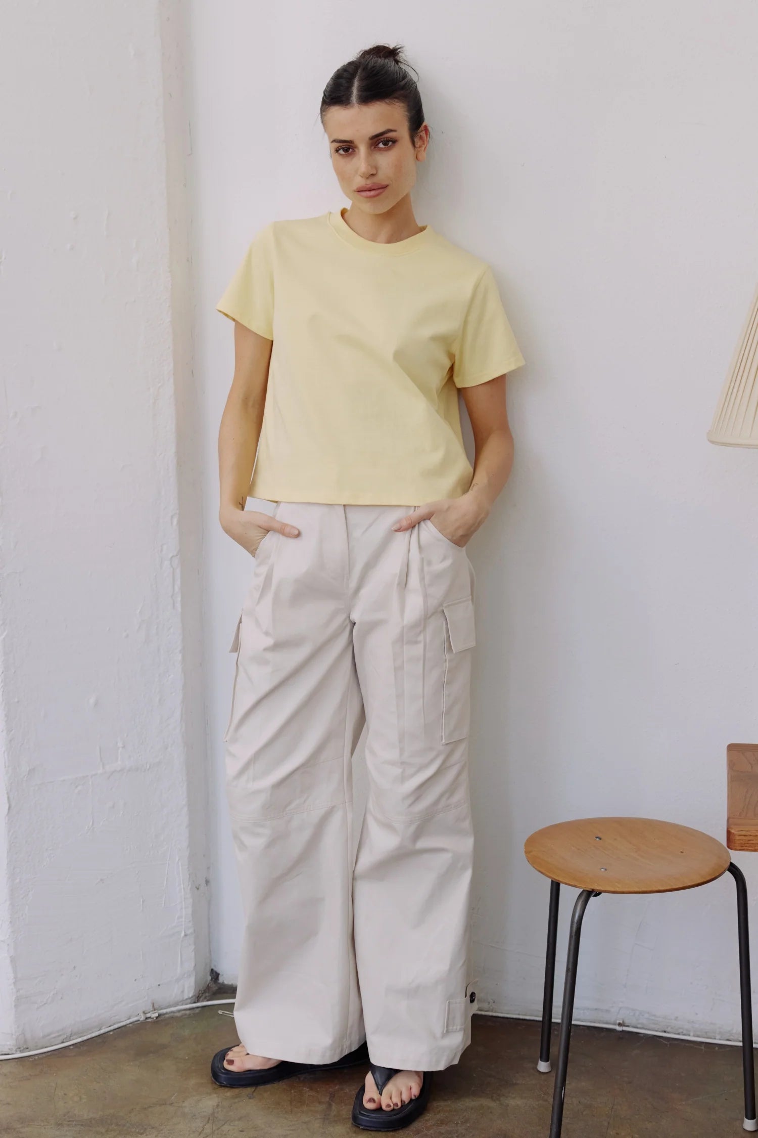 The Lanie Top in Butter Yellow