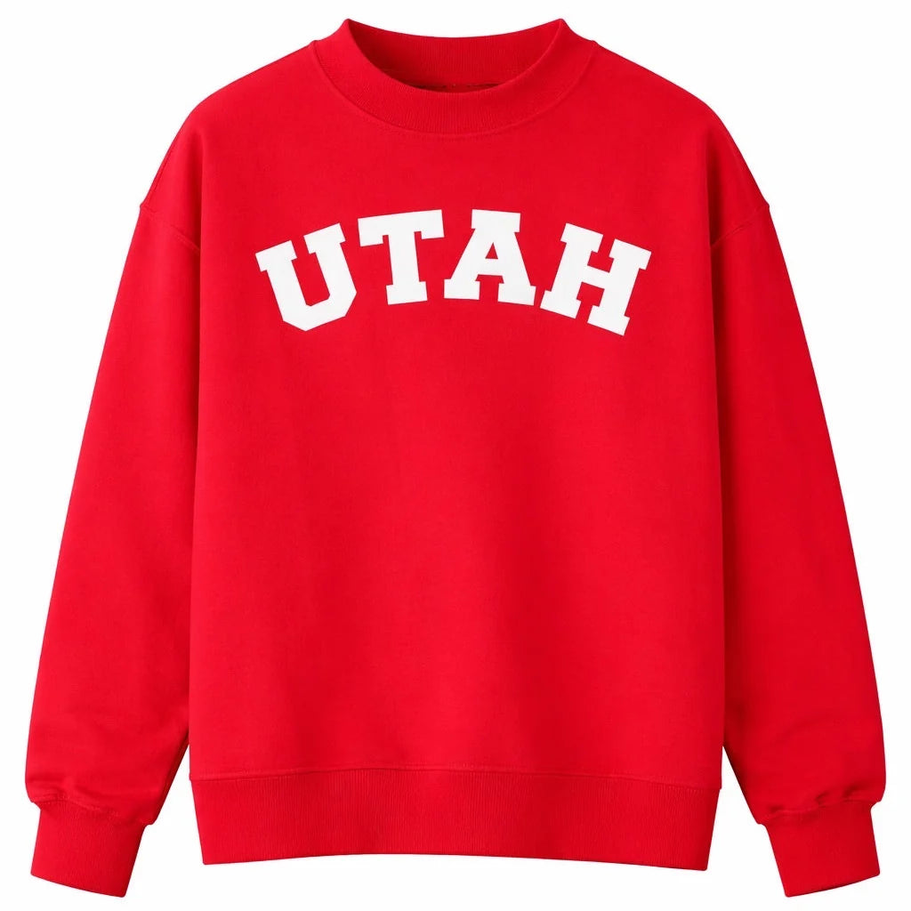 U of U Game Day Mock Neck Sweatshirt