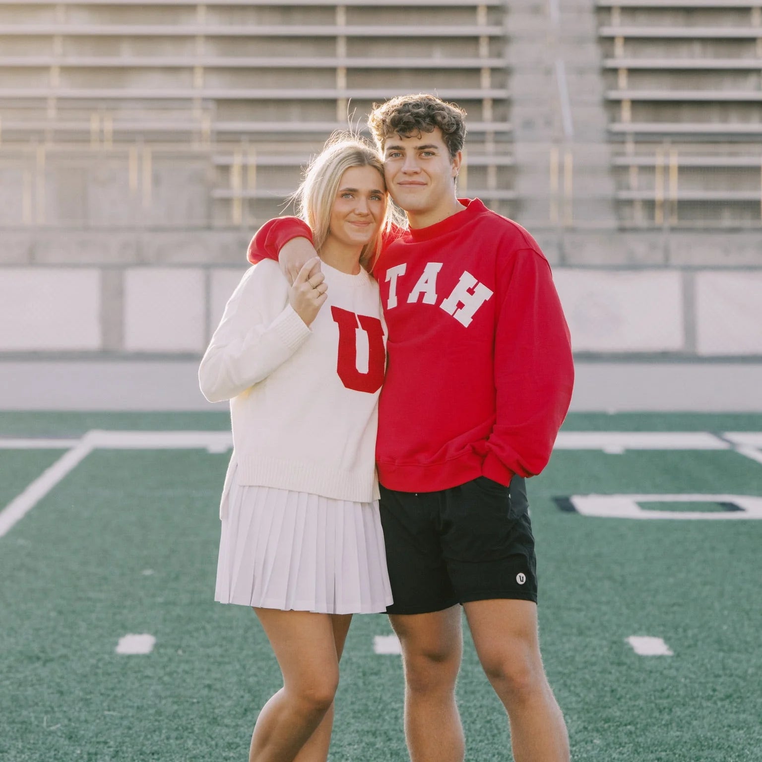 U of U Game Day Mock Neck Sweatshirt
