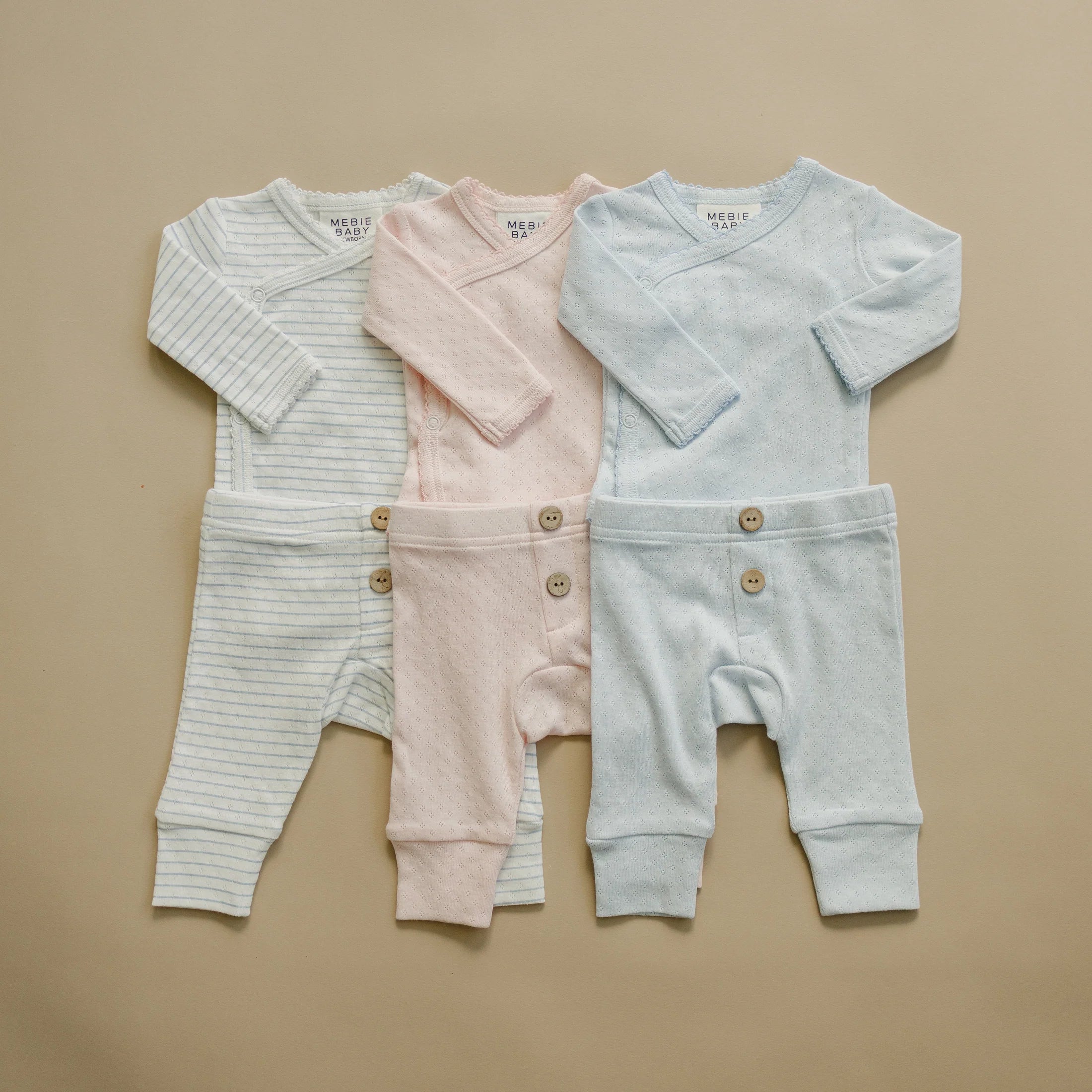 Blue Stripe Pointelle Layette Set – The Fox Shop and Market Blue Stripe Pointelle Layette Set – The Fox Shop and Market