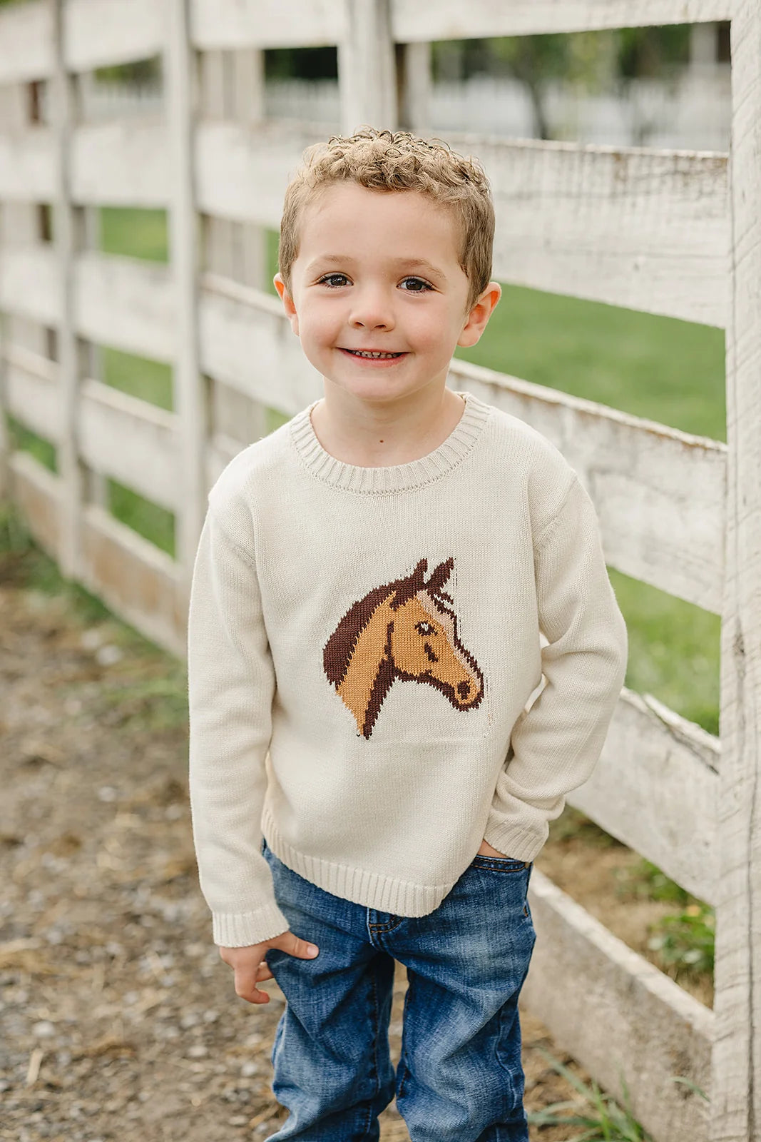 Horse Knit Sweater