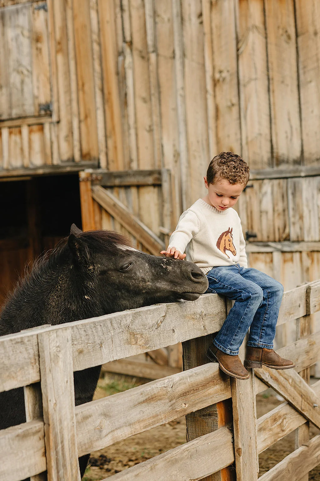 Horse Knit Sweater