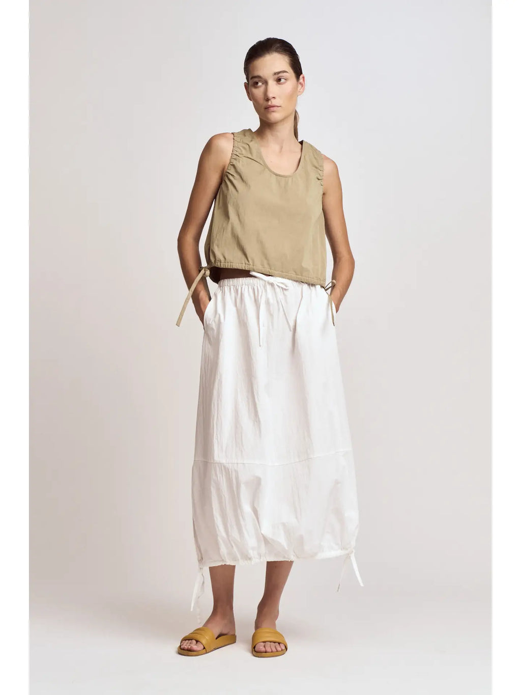 Gathered Crop Tank