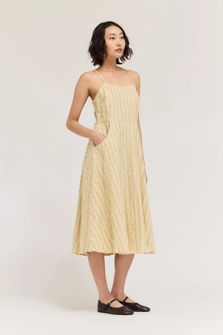 Side Slit Spaghetti Strap Maxi Dress