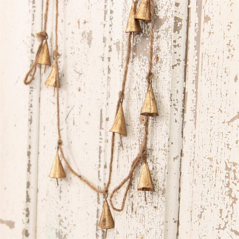 Gold Tone Mini Bell Garland