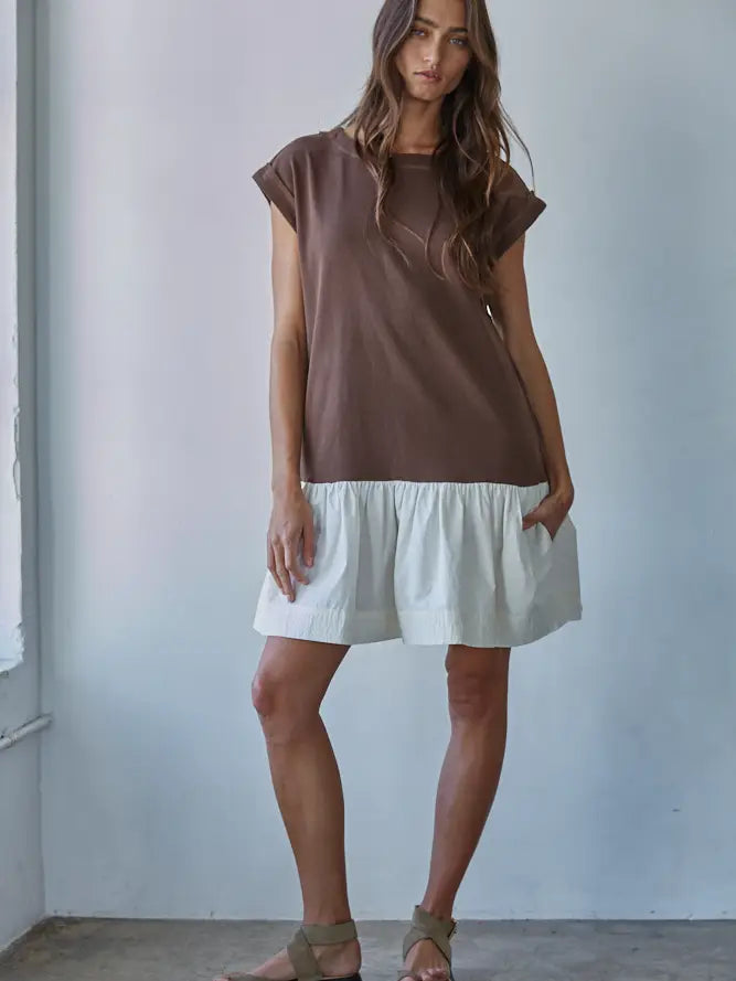 Coco Short Sleeve Mini Dress