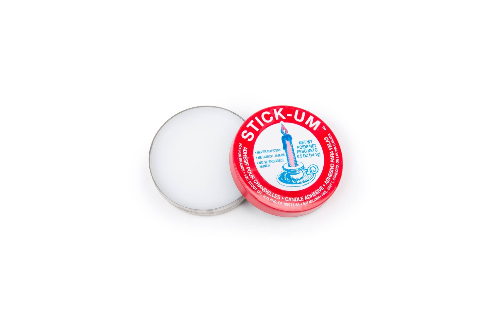 Fox Run Stick-Um Candle Adhesive