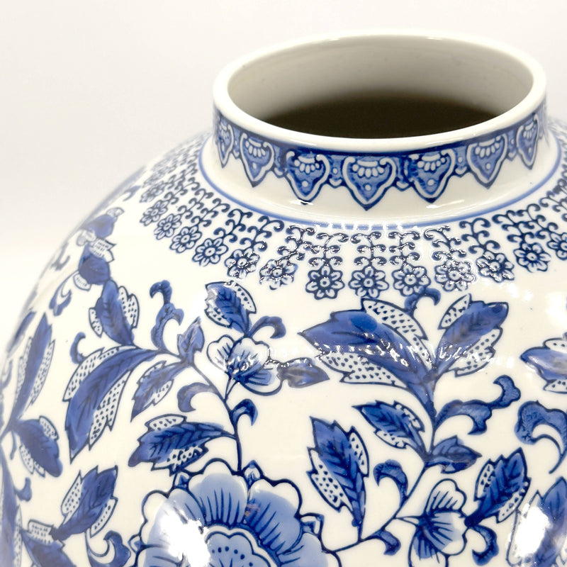 Globe Chinoiserie Vase