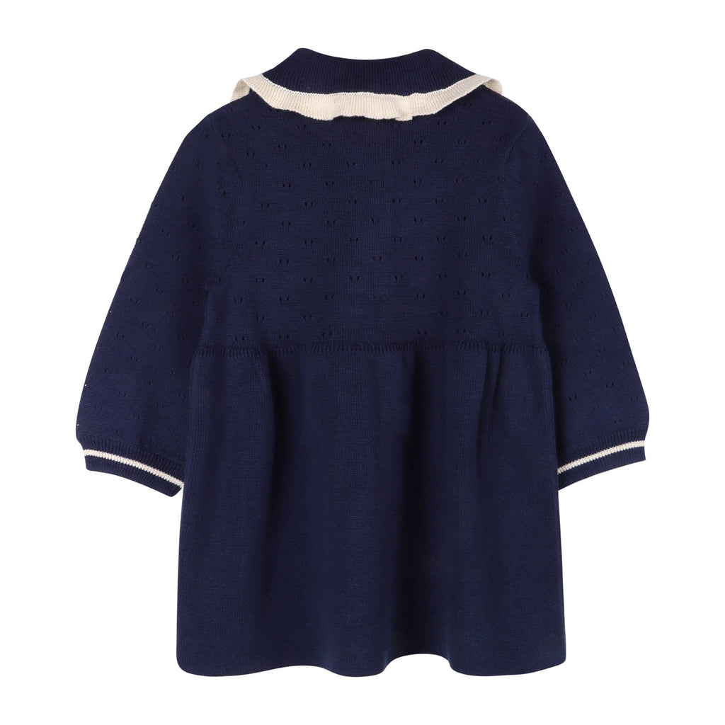 Adeline Ruffle Collar Baby Dress
