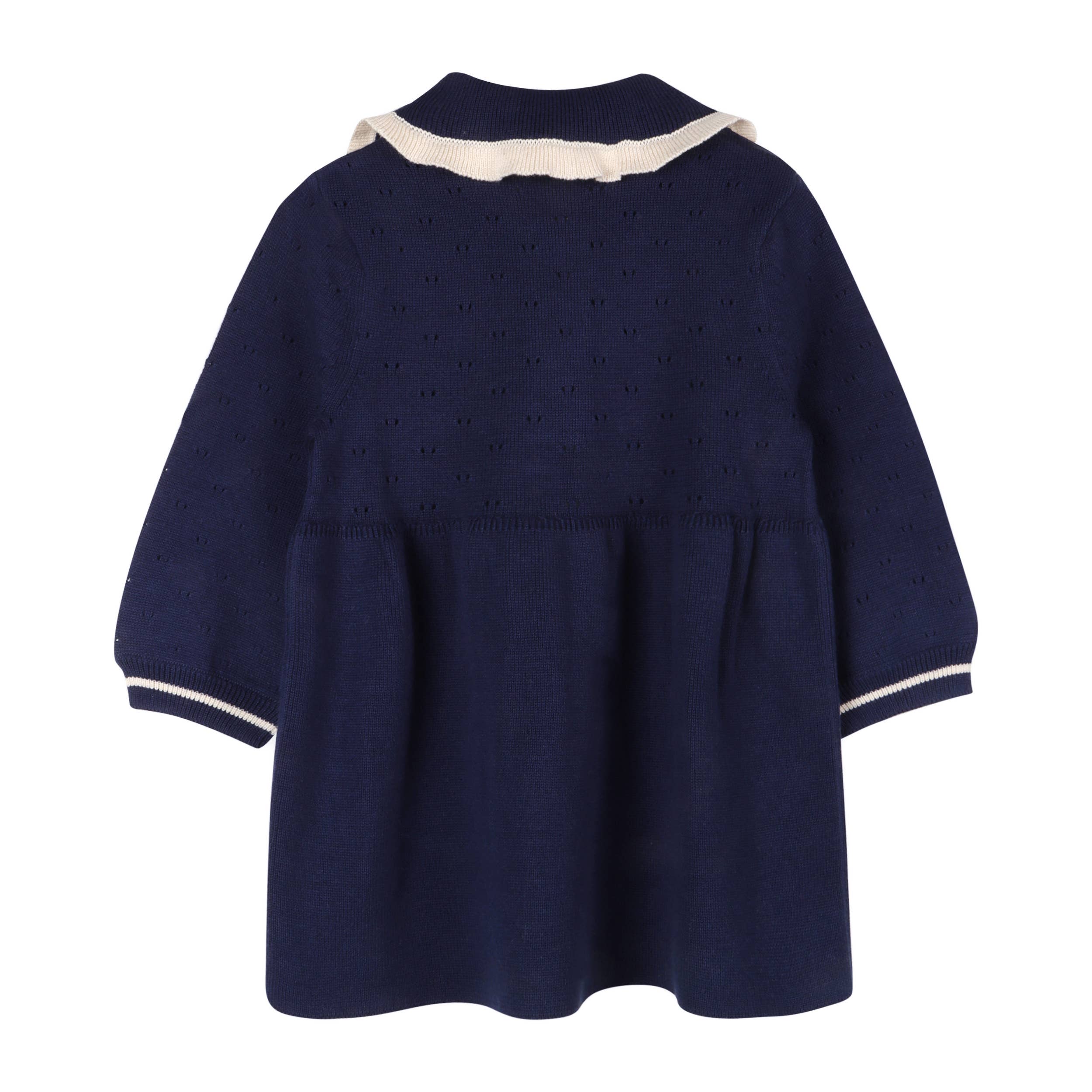 Adeline Ruffle Collar Baby Dress