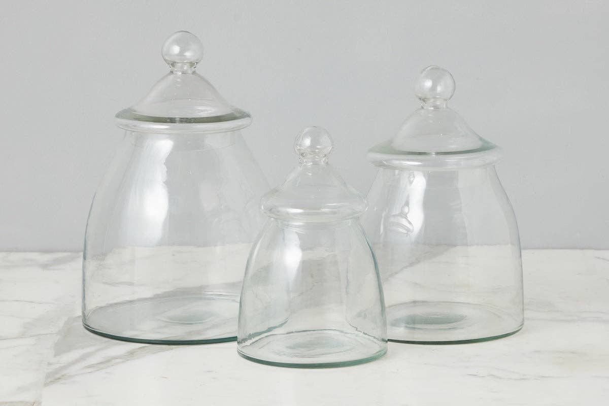 Vintage Glass Bon Bon Jar