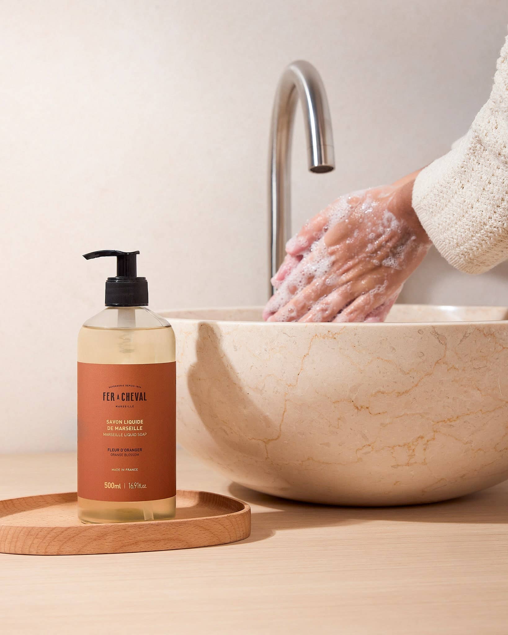 Orange Blossom Marseille Liquid Soap