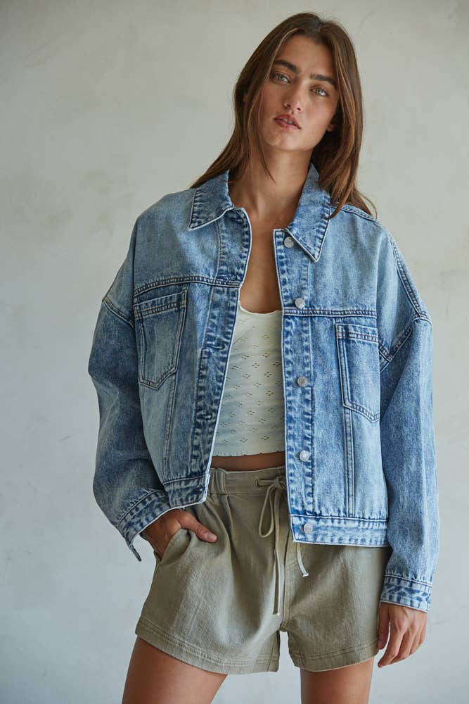 Washed Denim Jacket