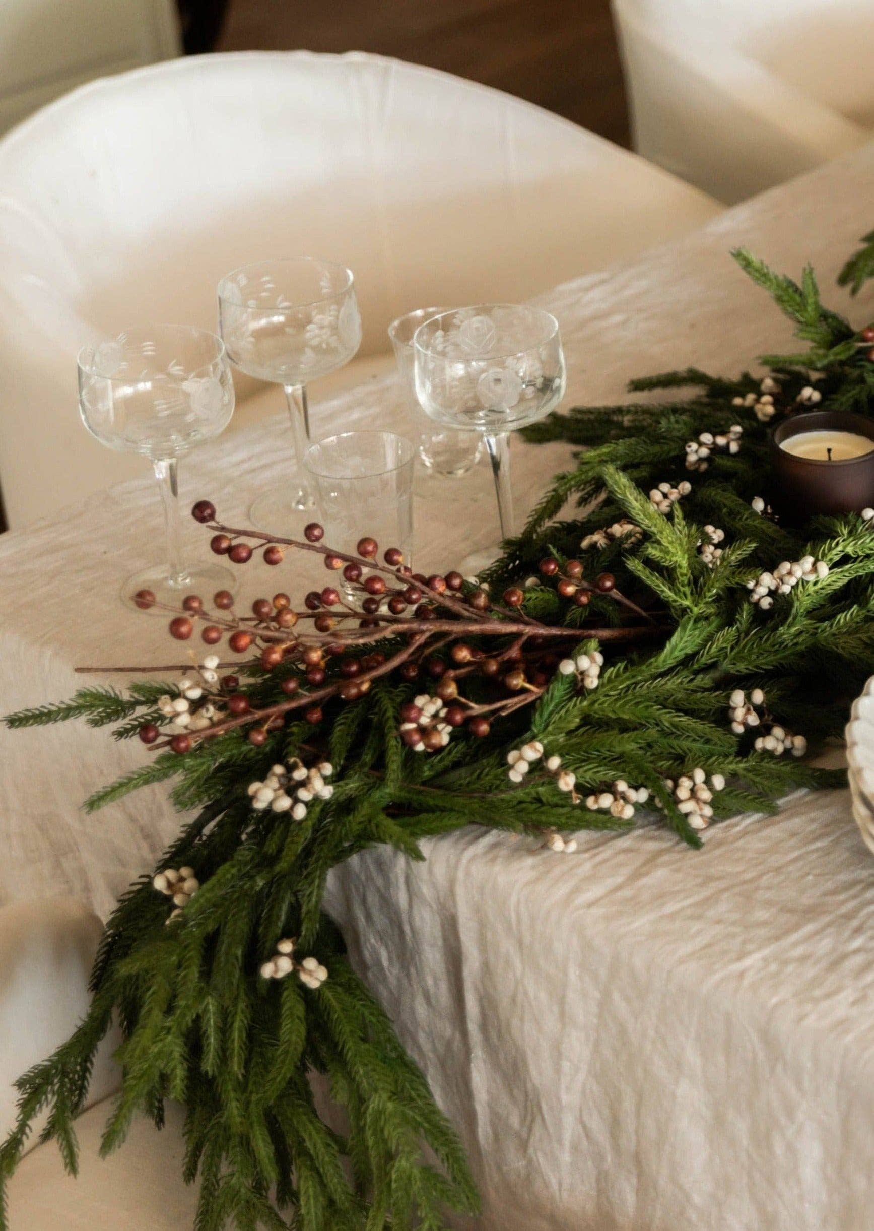 Real Touch Norfolk Pine Garland