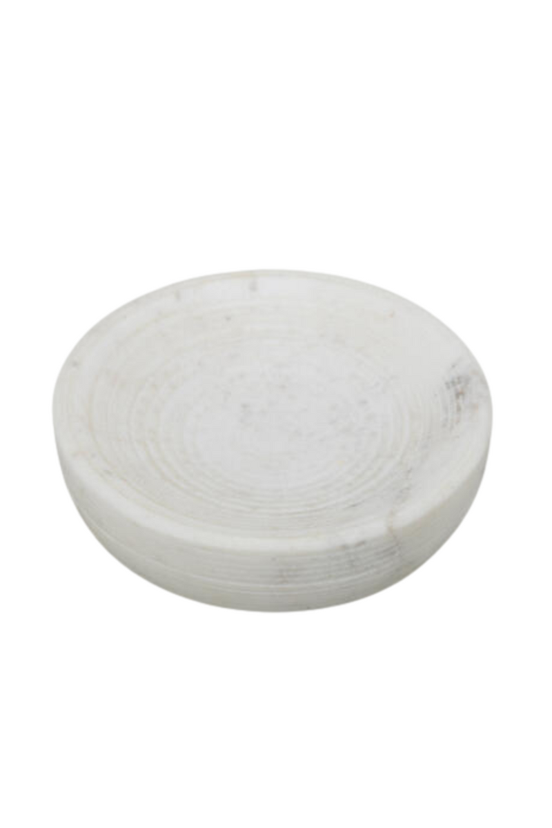 Marble Soap & Brush Holder