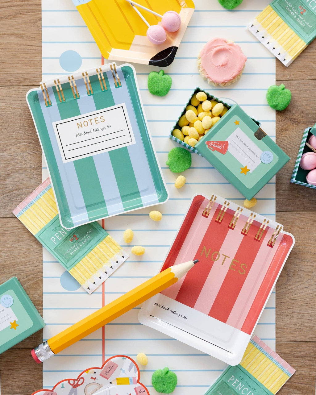 Lined Paper Table Runner
