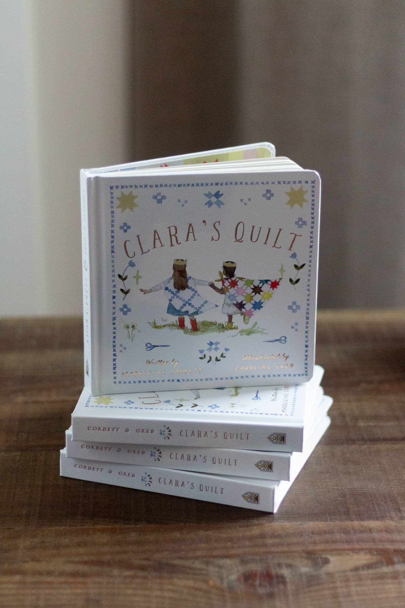Clara's Quilt Board Book