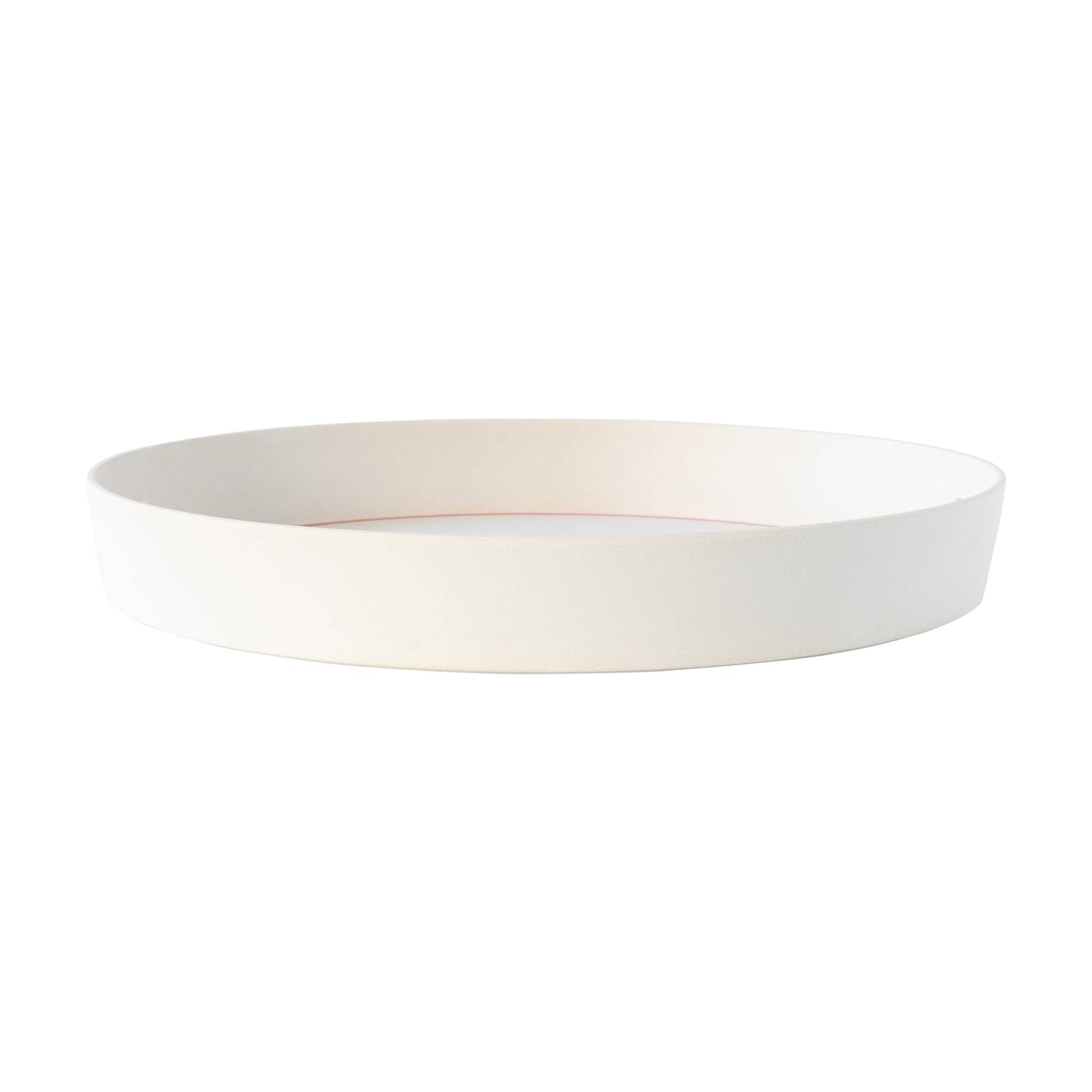 Land of the Free Reusable Bamboo Round Serving Tray