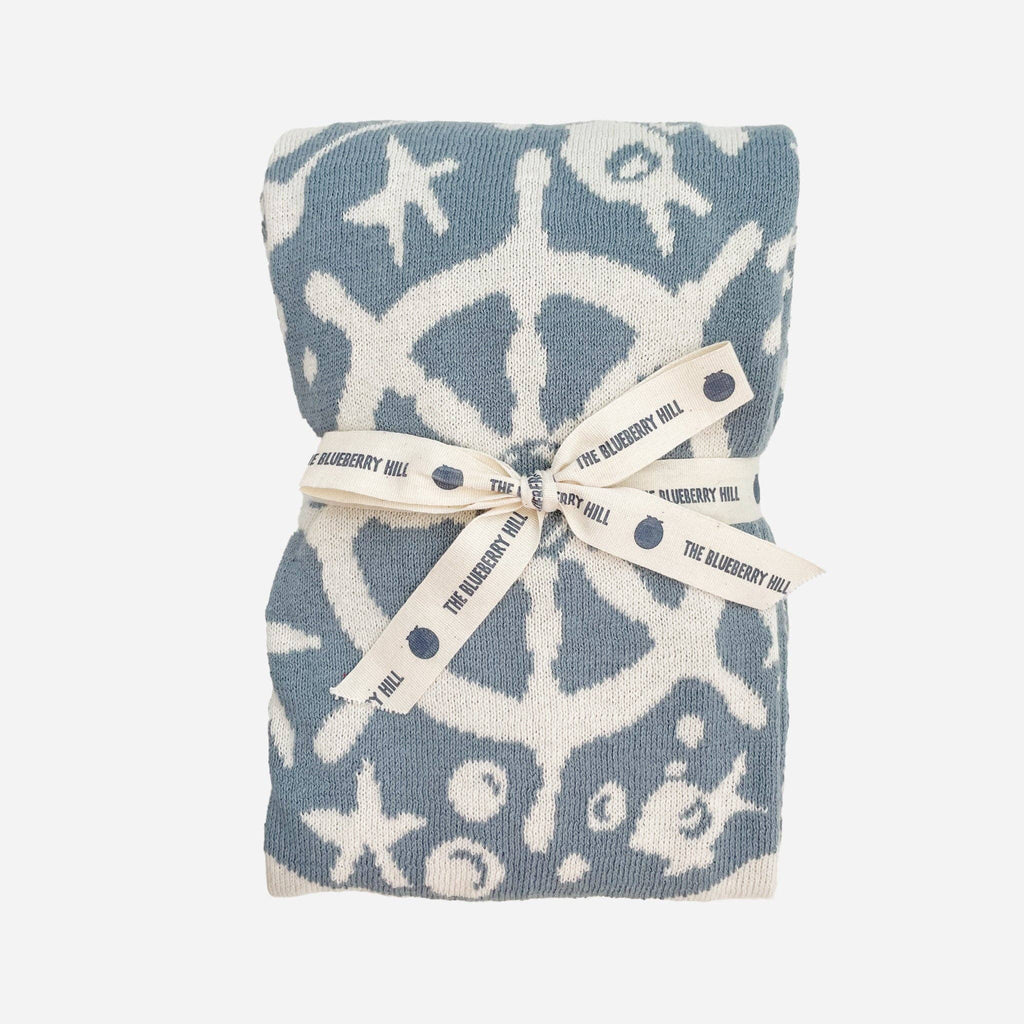 Nautical Summer Ocean Blanket