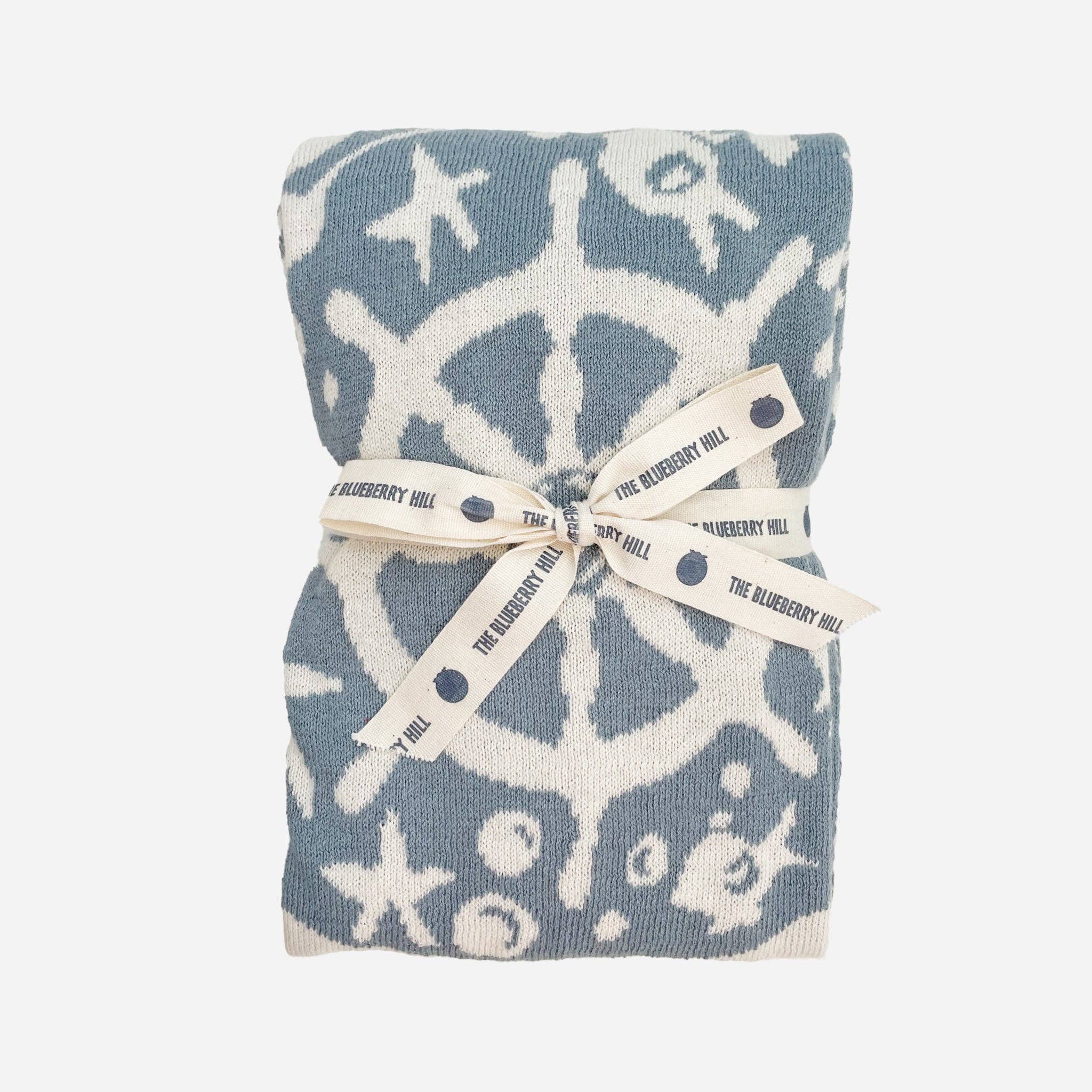 Nautical Summer Ocean Blanket