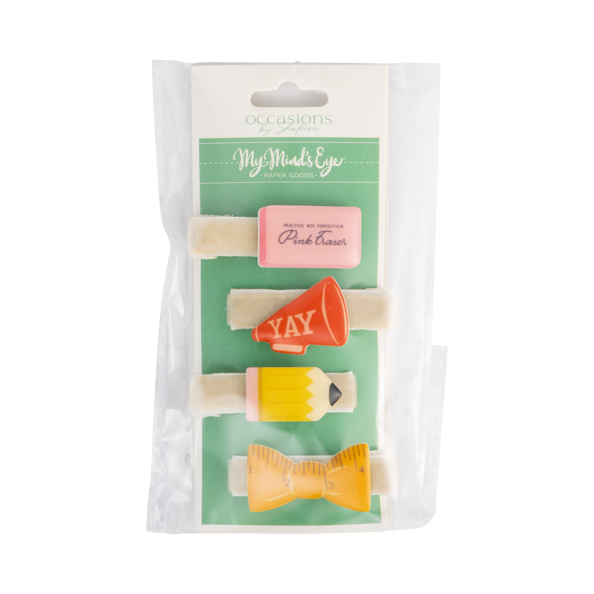 Back to School Resin Barrettes