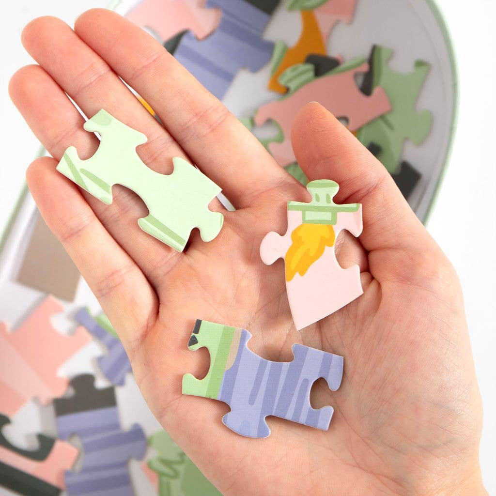 George Washington Lady Liberty Double-Sided Puzzle