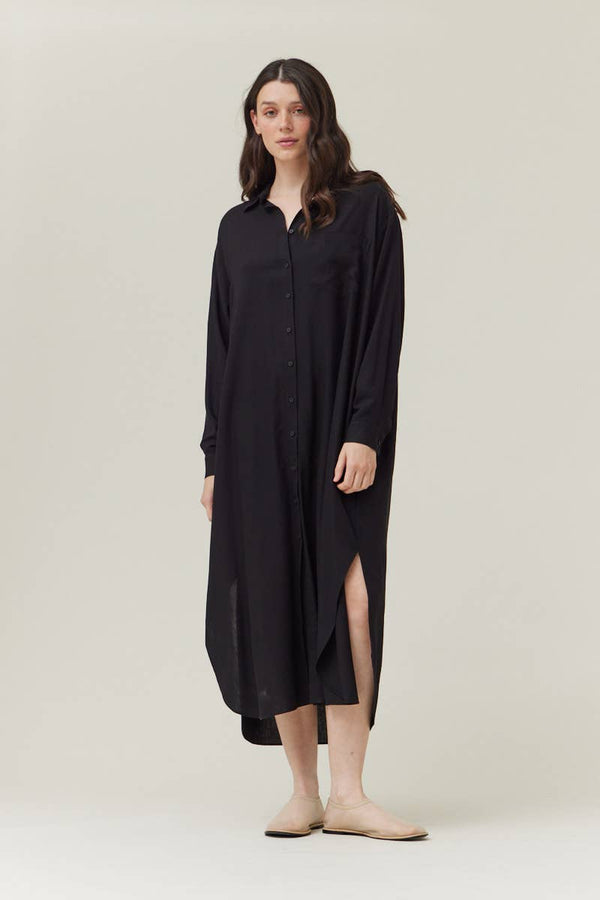 Maxi Shirt Dress