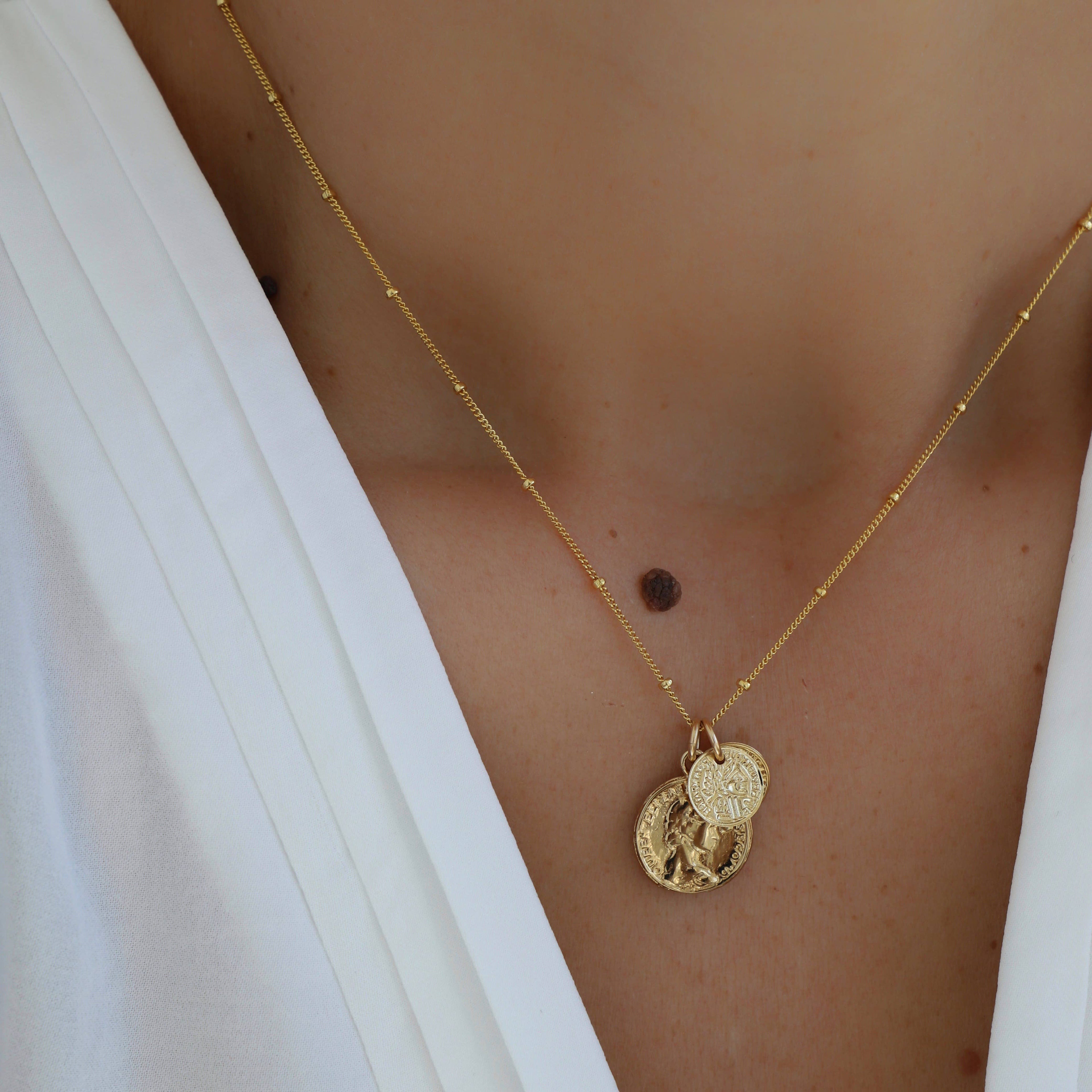 COIN CHARM NECKLACE