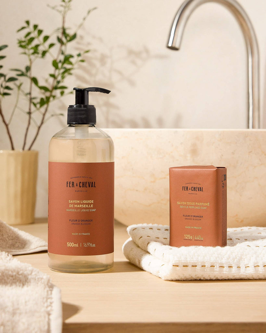 Orange Blossom Marseille Liquid Soap