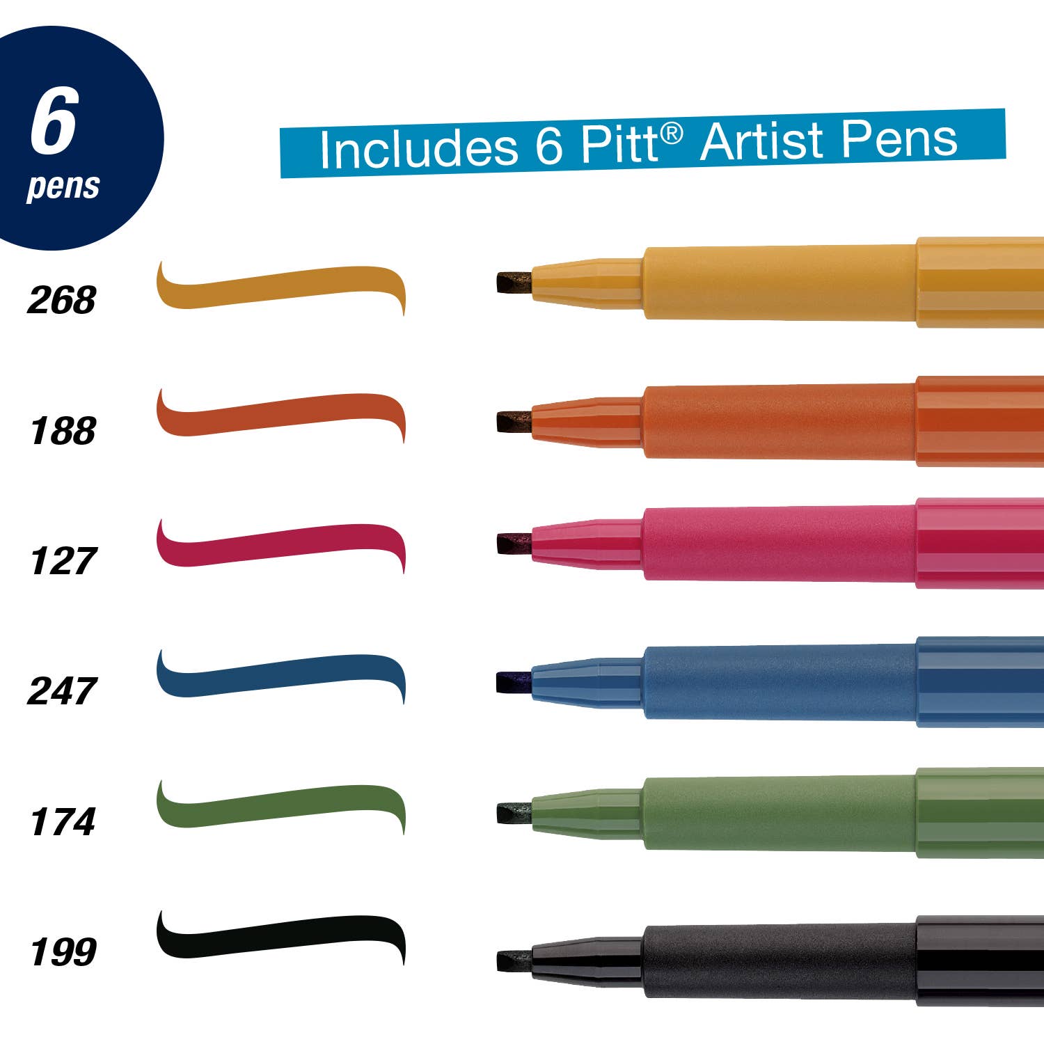 Pitt Artist Pen Calligraphy Art
