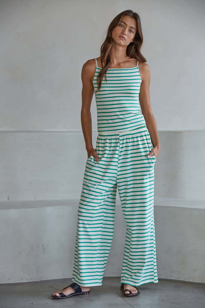 Spandex Striped Pants