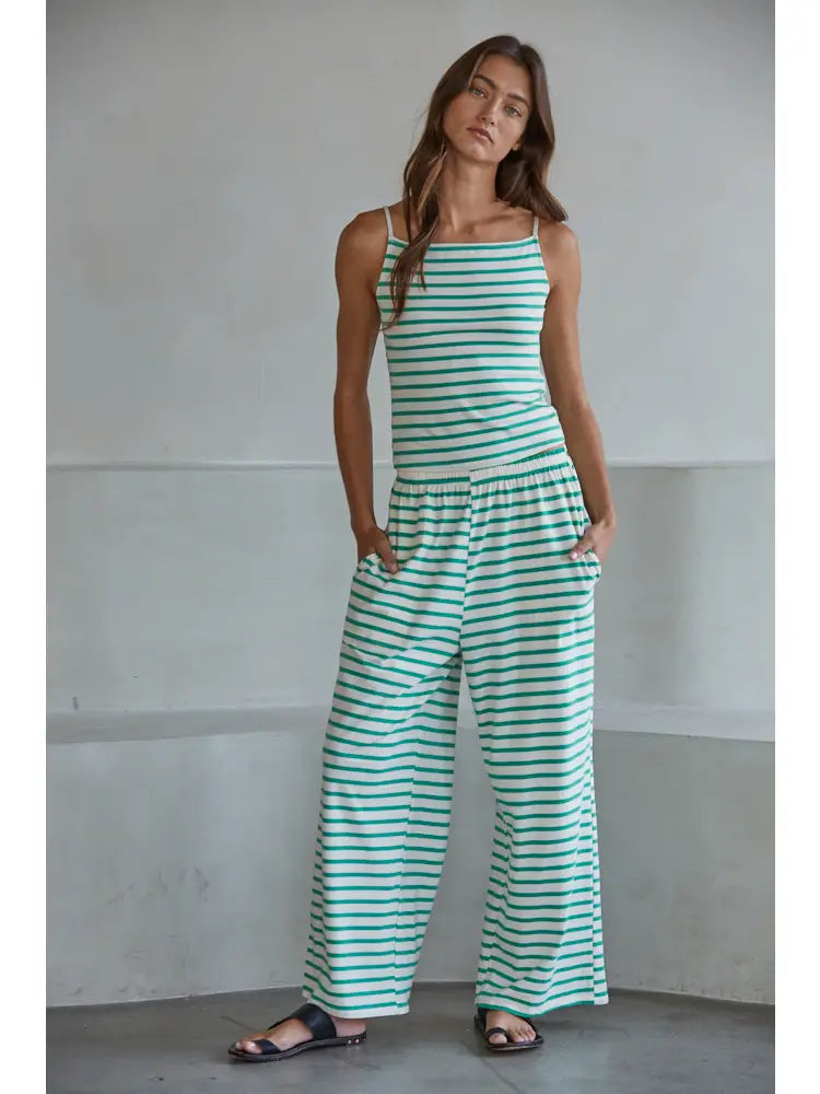 Spandex Striped Pants