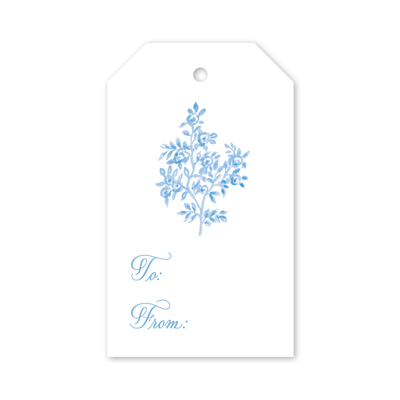 Spring Chinoiserie Gift Tags
