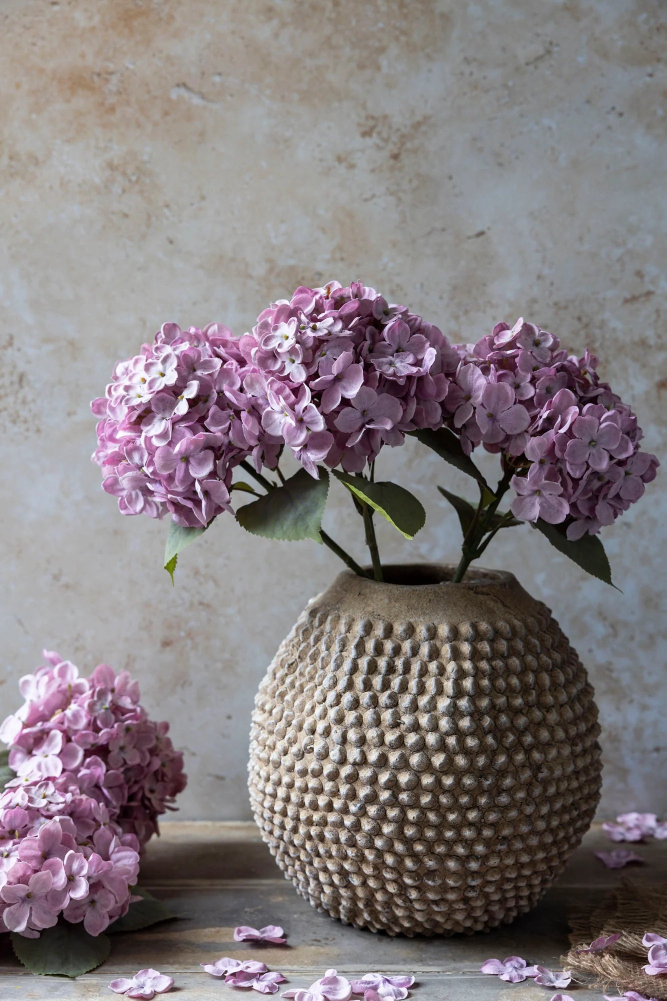 Artificial Hydrangea Lilac