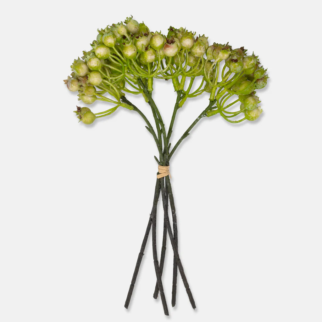 Artificial Rosehip Bunch