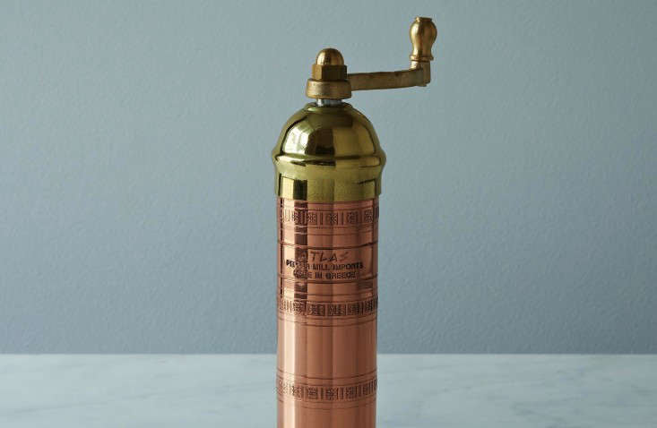 Atlas Copper and Brass Salt and Pepper Mills