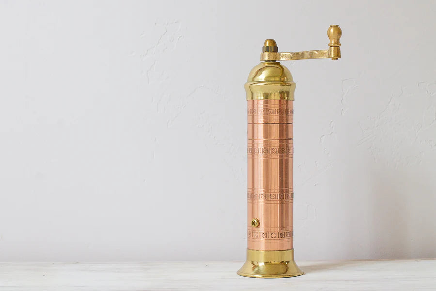 Atlas Copper and Brass Salt and Pepper Mills