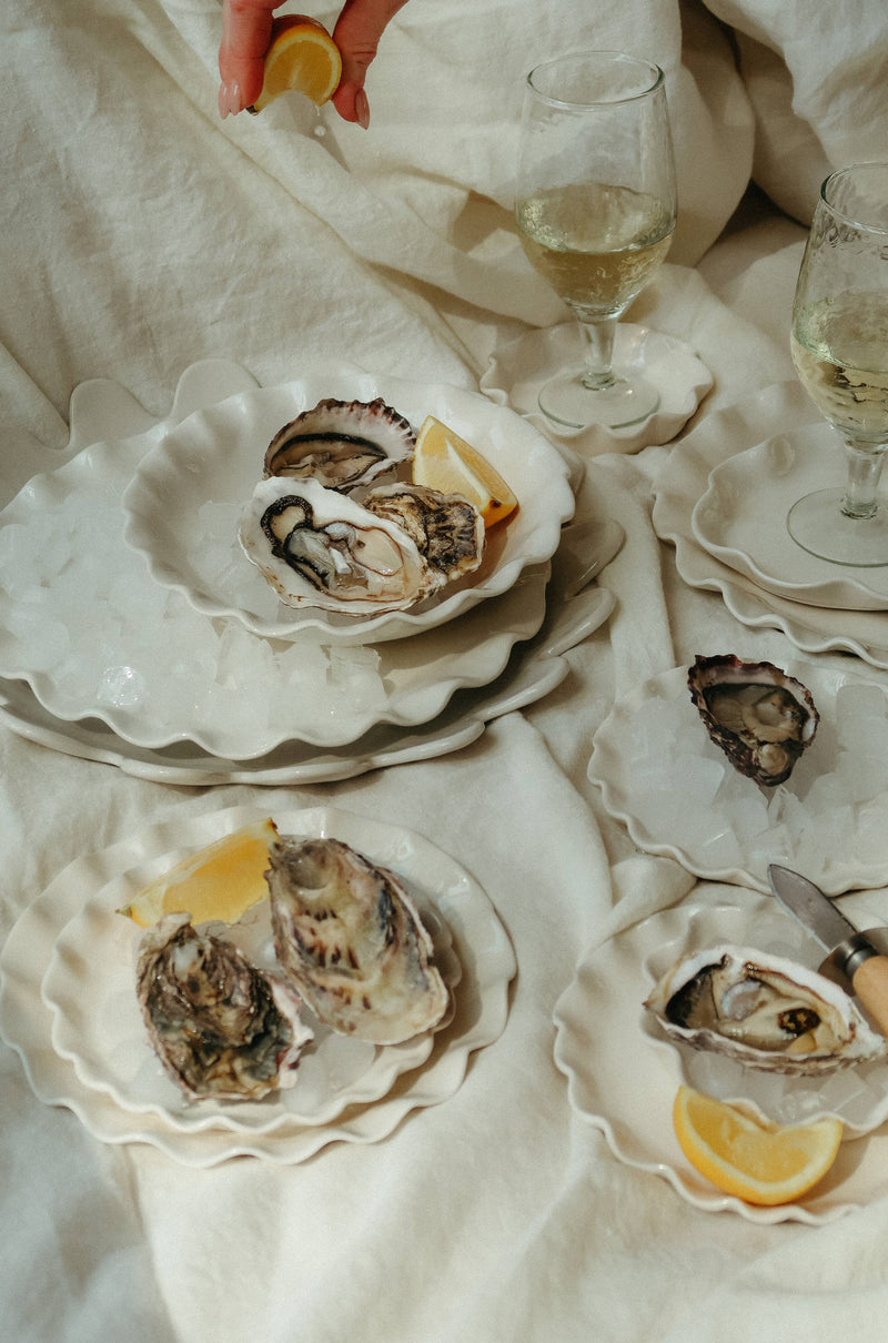 Calypso Scalloped Salad Plate