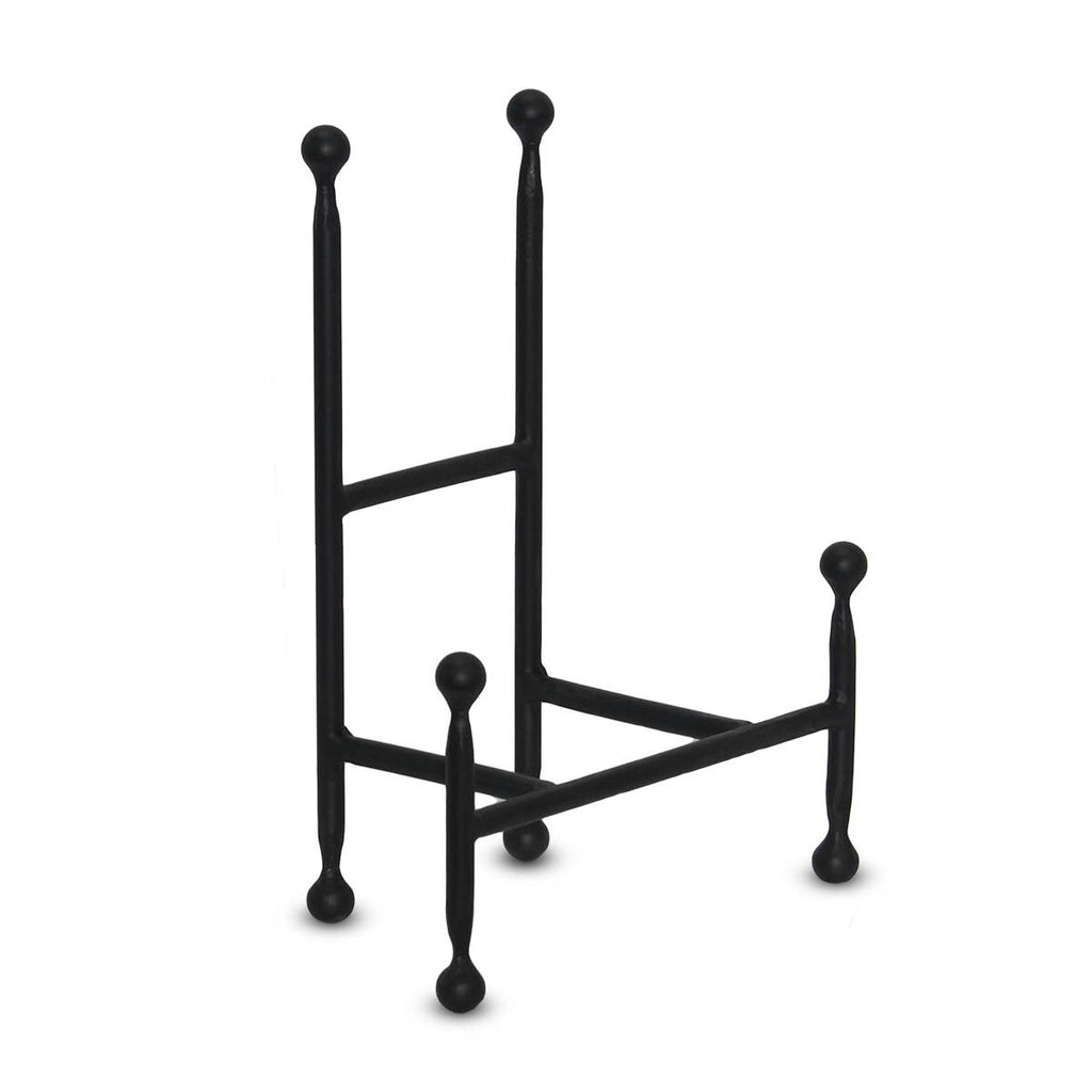 Small Black Iron Chair Easel