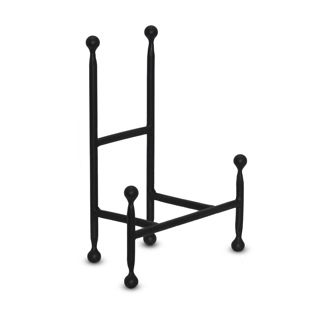 Small Black Iron Chair Easel