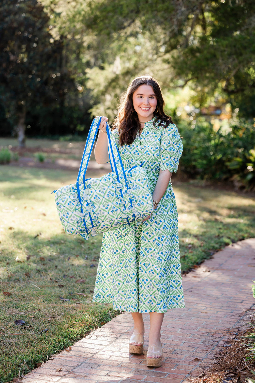 Jardin Bleu Grace Maxi Dress