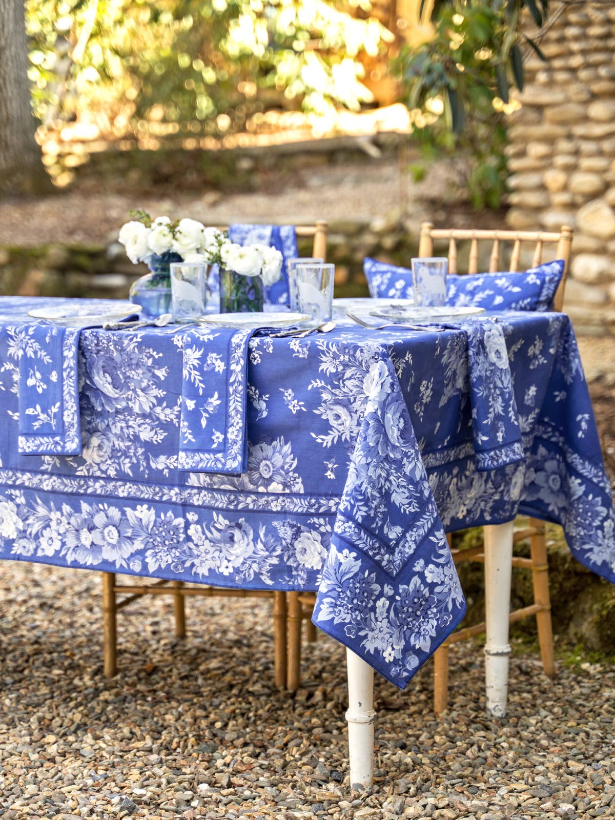 Cobalt Avonlea Tablecloth