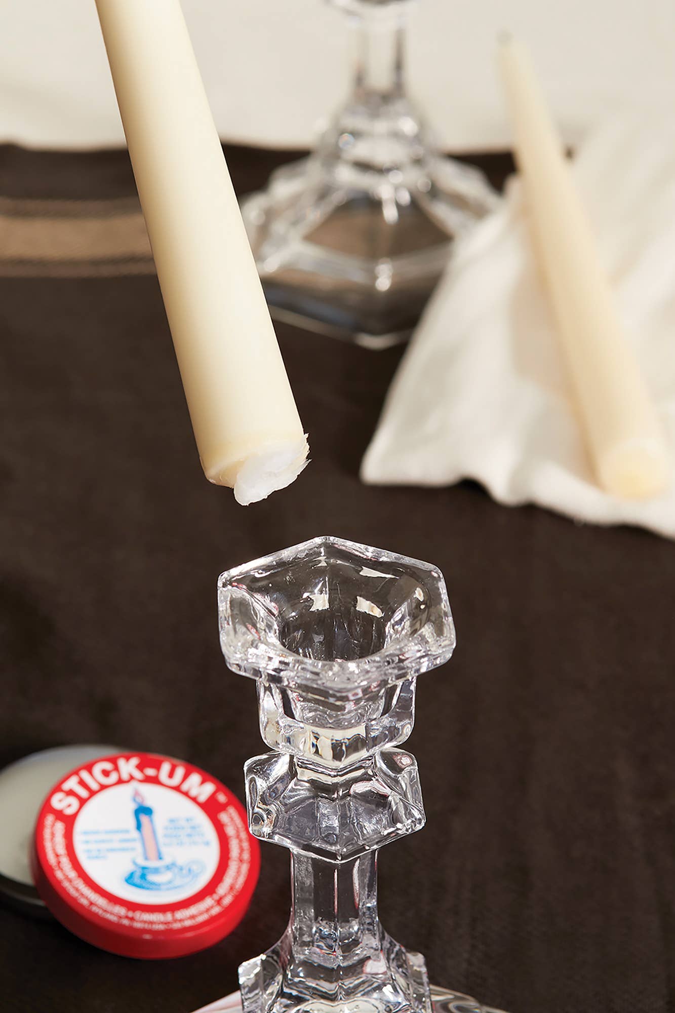 Fox Run Stick-Um Candle Adhesive