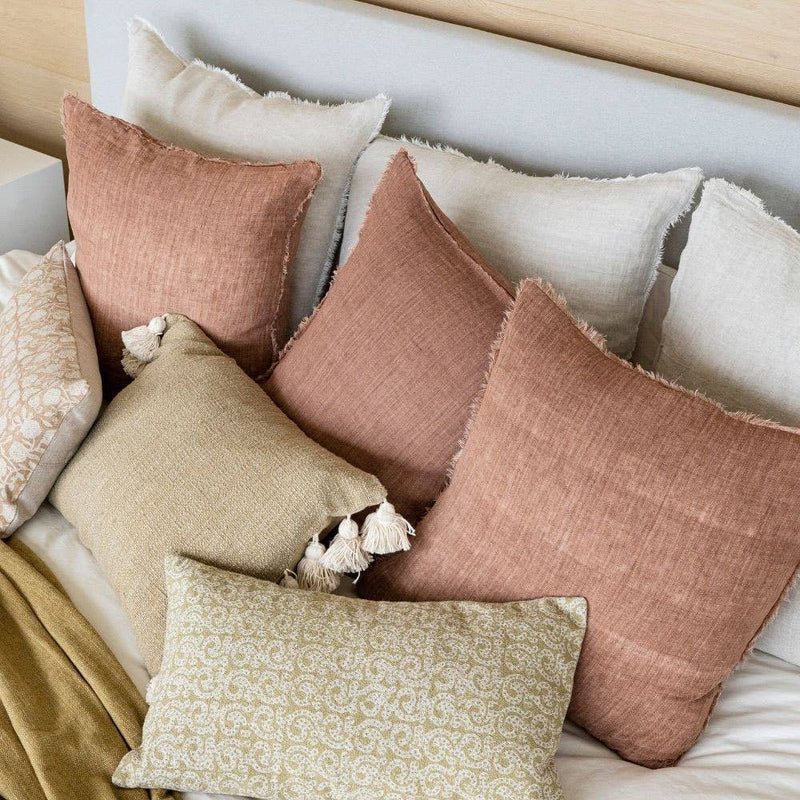 24x24 Lina Linen Pillow Rooibos