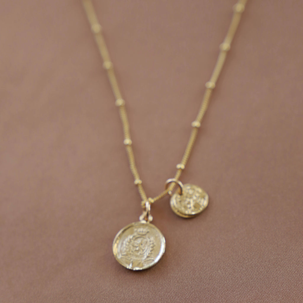 COIN CHARM NECKLACE