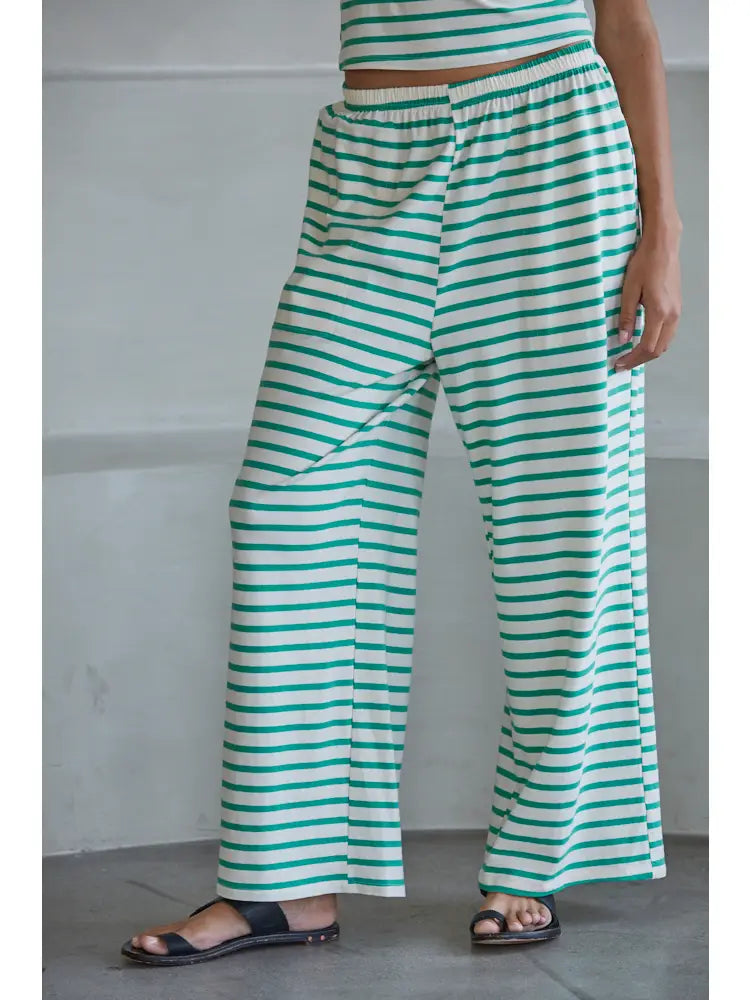 Spandex Striped Pants