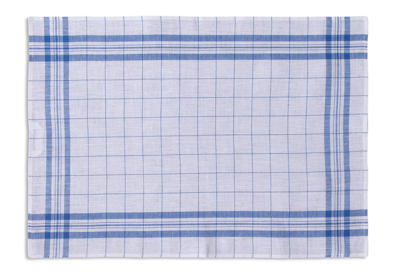 Linen Glass Towel Windowpane