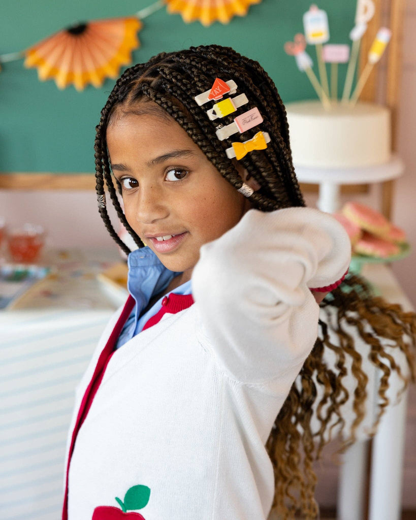 Back to School Resin Barrettes