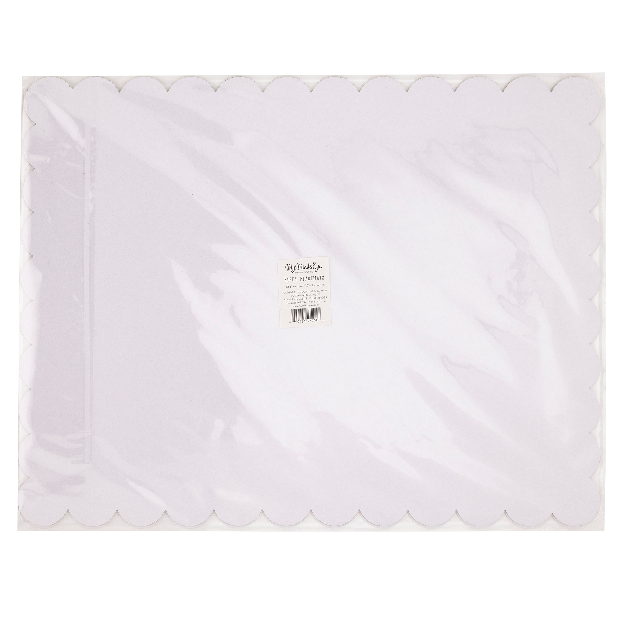 Color the USA Map Paper Placemats